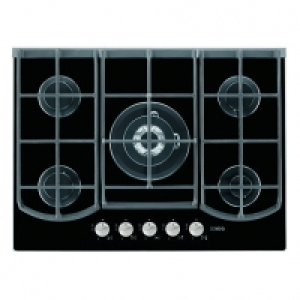 AEG HG795440NB 5 Burner Gas On Glass Hob Black 750mm £529.00