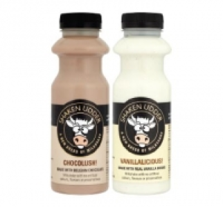 Shaken Udder Chocolush, Vanillalicious £1.00