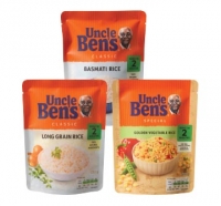 Budgens  Uncle Bens Express Long Grain, Golden Veg, Basmati Rice