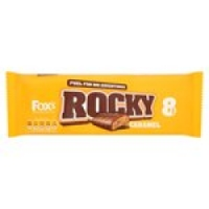FoxS Rocky 8 Bars Caramel £0.75