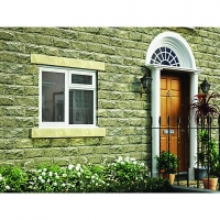 Wickes  Wickes Timber Casement Window White 1195x1195 LH Side Hung &
