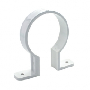 Wickes 68mm White Downpipe Bracket