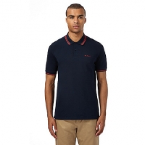 Navy tipped polo shirt £32.00