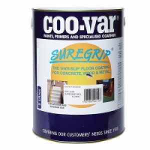 Coo-var Suregrip Anti-slip Floor Paint Red 5L £49.99