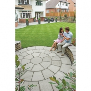 Marshalls Riven Harena Riven Silver Birch Paving Slab 2 Ring