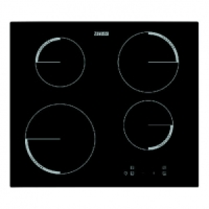 Wickes  Zanussi ZEI6240FBA 4 Zone Induction Hob Black 600mm