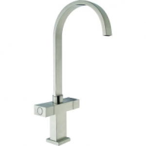 Wickes  Wickes Akola Monobloc Mixer Brushed Tap