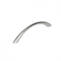 Wickes  Wickes Tapered Bow Handles Brushed Nickel Finish 112mm 6 Pac