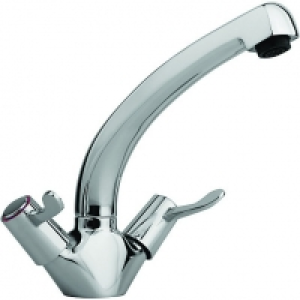 Wickes  Wickes Modena Mono Mixer Kitchen Sink Tap Chrome