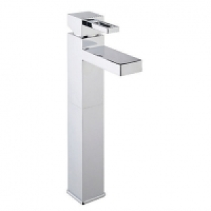 Wickes  Wickes Teramo Tall Basin Mixer Tap Chrome