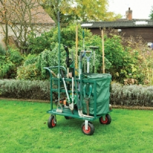 Rowlinson Garden Tool Truk Green