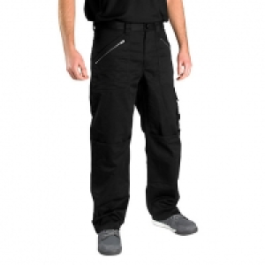 Hardcore Worker Trousers Black 34W 32L &pound;10.00