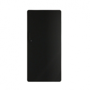 Towelrads Wickes Frame Glass Radiator Black Water 1000 x 500
