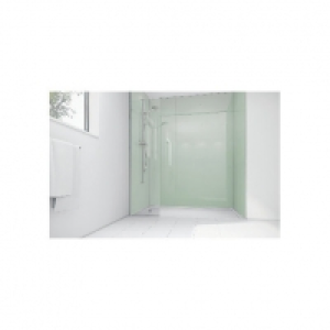 Wickes Mint Acrylic 1700x900mm 3 sided Shower Panel Kit