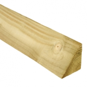 Wickes  Wickes Arris Rail 100mm x 2.4m, 4 Pack