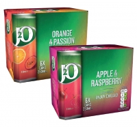Budgens  Britvic J20 Orange & Passion Fruit, Apple & Raspberry Multip
