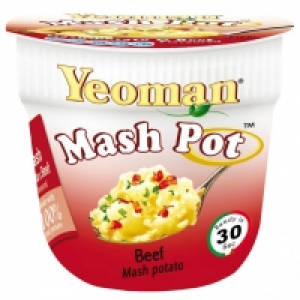 Poundstretcher  YEOMAN MASH POT BEEF 40G