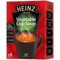 Poundstretcher  HEINZ VEGETABLE CUP SOUP 4 PACK