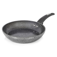 QDStores  28cm Forged Fry Pan with Cerastone Coating - Granite Graphit