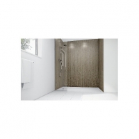 Wickes  Wickes Roman Stone Laminate 900 x 900mm 3 Sided Shower Panel