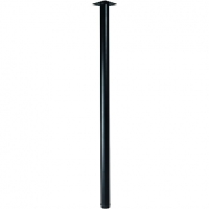 Round Furniture Leg Black 32 x 800mm