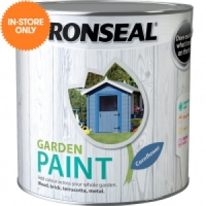 Ronseal Garden Paint Cornflower 2.5L &pound;17.99