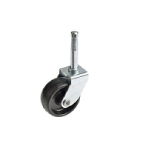 WICKES 41MM LIGHT DUTY CASTOR WHEEL PEG FIX PACK 4