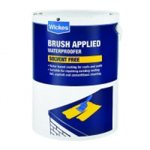 Wickes  Wickes Brush Applied Solvent Free Waterproofer 5L