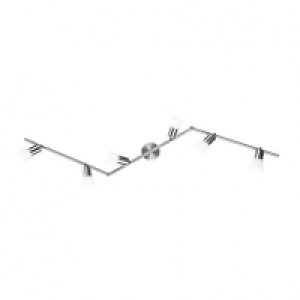 Philips Decagon LED 6 Bar Spotlight Chrome & Frosted Glass £79.99