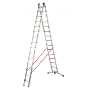 Hailo Profi-lot 2 x 15 Combination Ladder with Unique Level  &pound;199.00