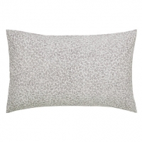Debenhams Scion Light grey cotton Cedar Standard pillow cases