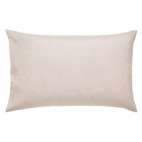 Debenhams Hotel Natural Egyptian cotton percale Cadogan Standard pillow ca