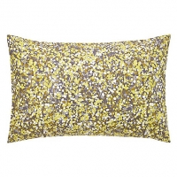 Debenhams Clarissa Hulse Yellow 200 thread count floral Boston Ivy pillow case