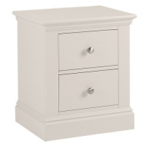 Grey Oxford bedside cabinet with 2 drawers &pound;216.00
