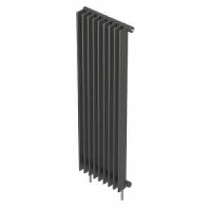 Wickes  QRL Adagio 2000 x 400 Anthracite Radiator