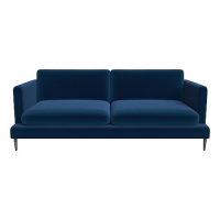 Debenhams J By Jasper Conran 3 seater velvet Ellsworth sofa