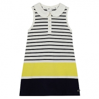 Debenhams J By Jasper Conran Girls yellow stripe tennis dress