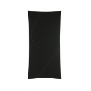 Towelrads Wickes Star Glass Radiator Black Water 1063 x 532m