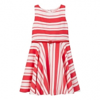 Debenhams J By Jasper Conran Girls pink striped dress
