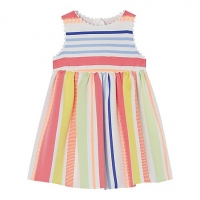 Debenhams J By Jasper Conran Baby girls multi-coloured striped dress