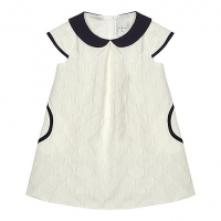 Debenhams J By Jasper Conran Baby girls large dotted print dress