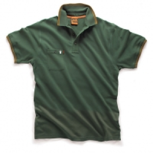 Wickes  Scruffs Worker Polo Green XL