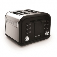 Debenhams Morphy Richards Black Accents 4 slice toaster 242031
