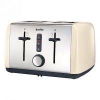 Debenhams Breville Cream Colour Collection 4 Slice Toaster VTT760