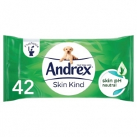 Poundland  Andrex Skin Kind Washlets 42 Pack