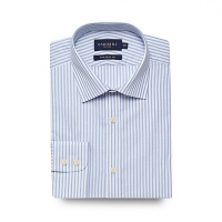 Debenhams Osborne Blue striped print tailored fit shirt
