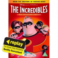 Poundland  Replay DVD: Disneys The Incredibles (2-disc Collectors Edit