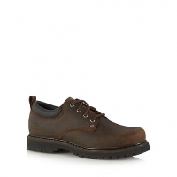 Debenhams Skechers Brown leather Tom Cats lace up shoes