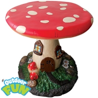 HomeBargains  Childrens Mushroom Garden Table