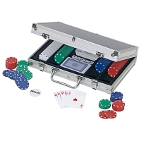 BigW  Cardinal industries Poker Set Aluminium Case